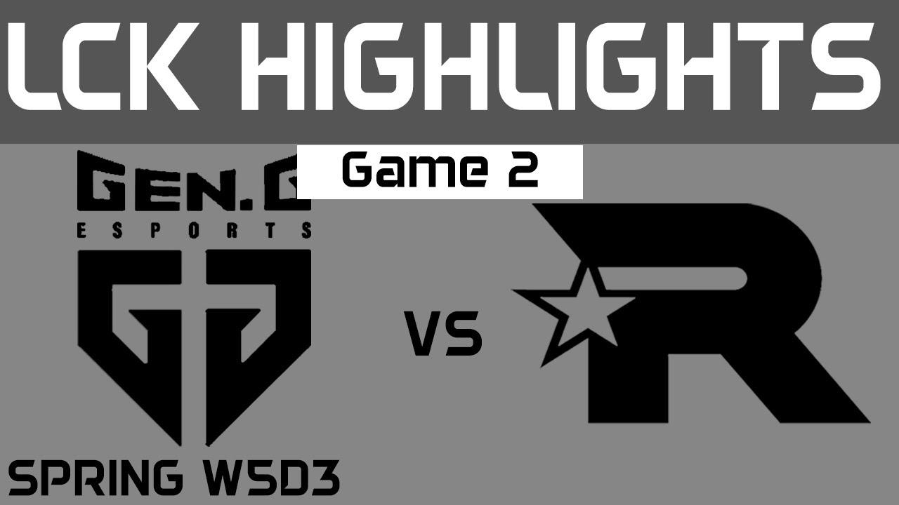 GEN vs KT Highlights Game 2 LCK Spring Season 2024 Gen G vs KT Rolster by Onivia thumbnail