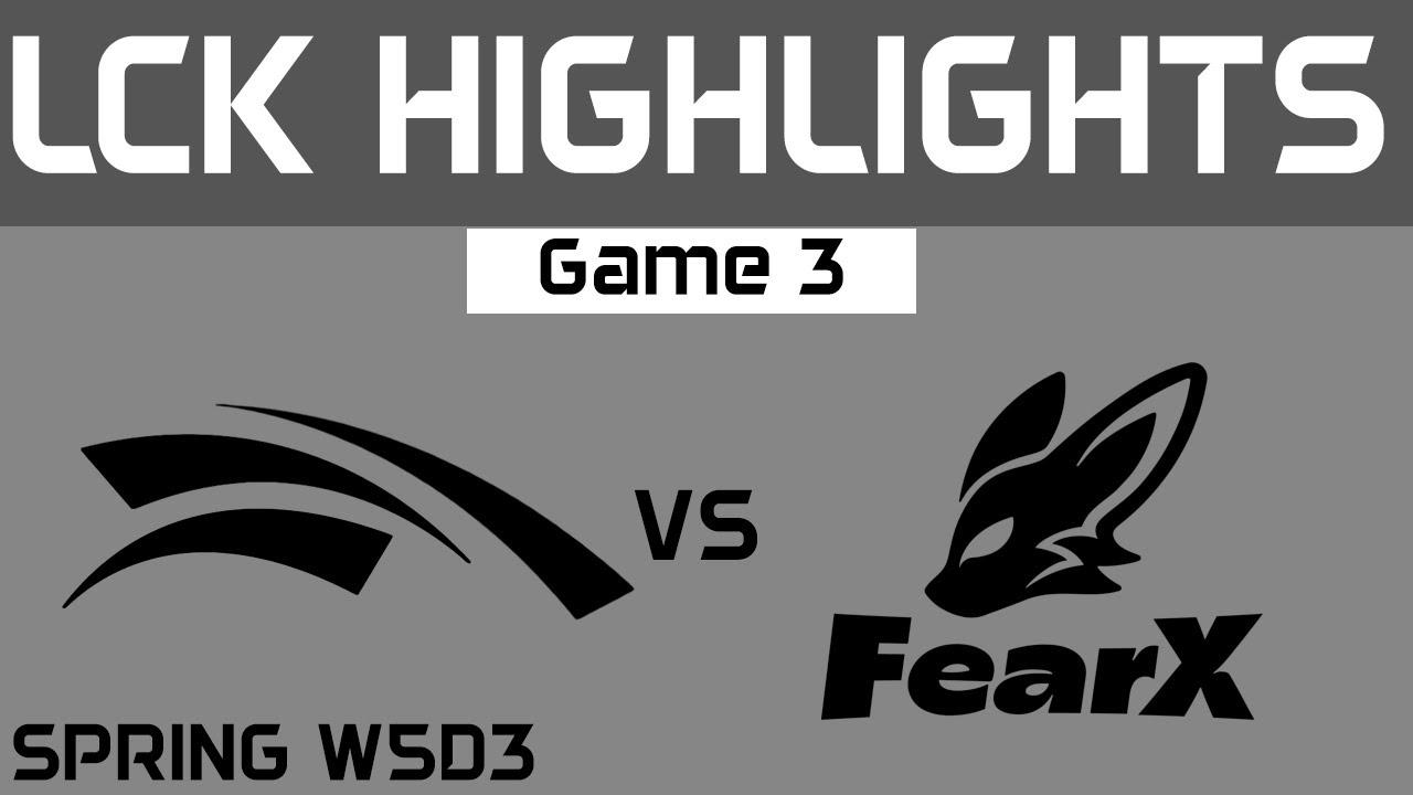 HLE vs FOX Highlights Game 3 LCK Spring Season 2024 Hanwha Life vs FearX by Onivia thumbnail