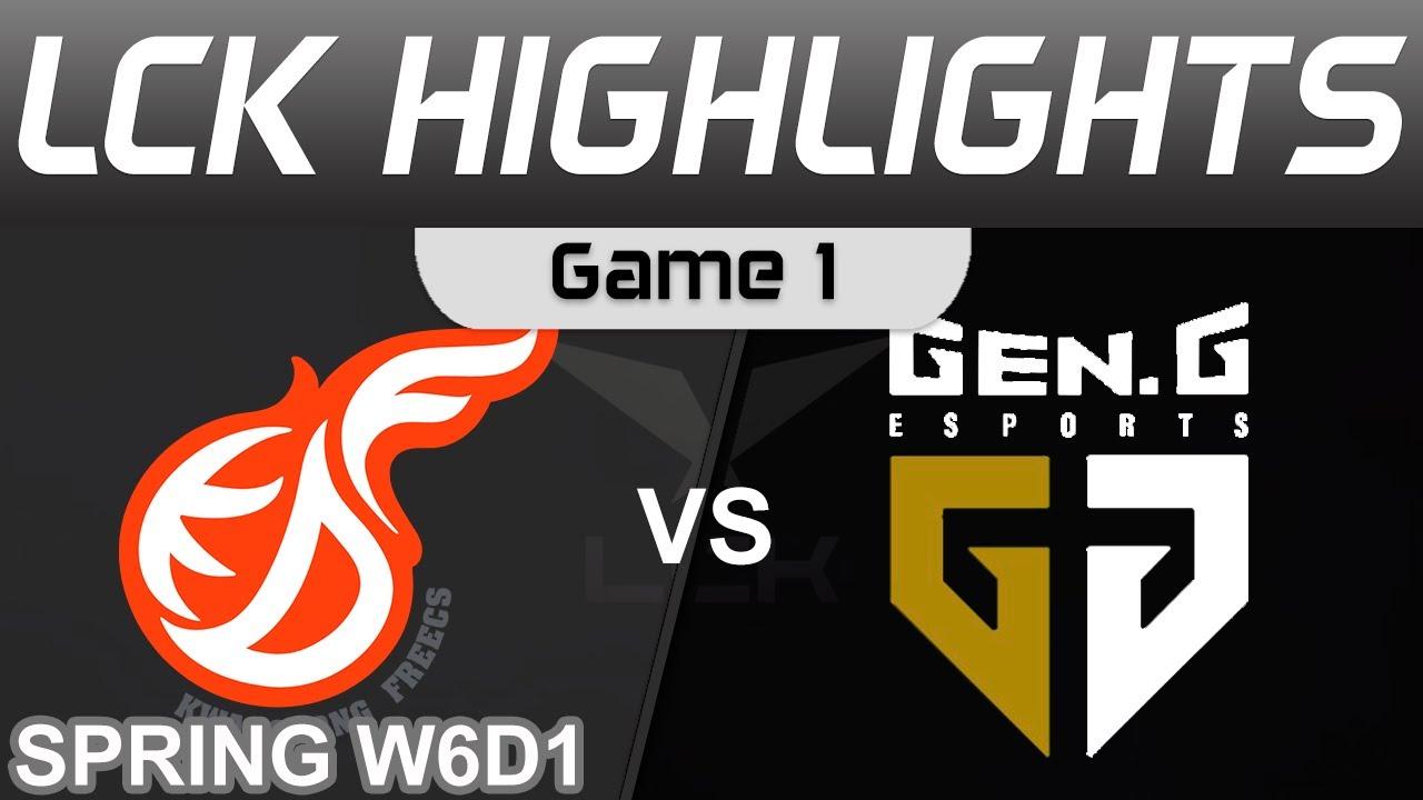 KDF vs GEN Highlights Game 1 LCK Spring Season 2024 Kwangdong Freecs vs Gen G by Onivia thumbnail