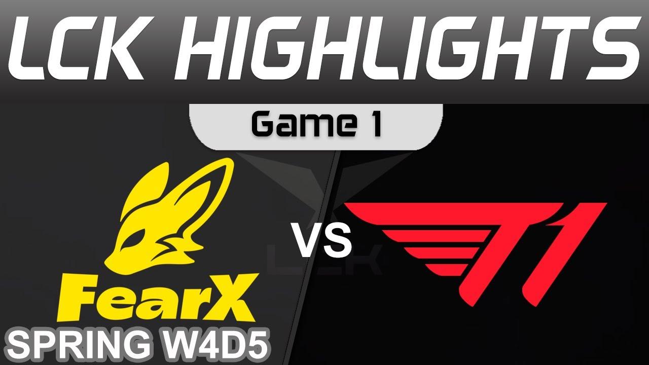 FOX vs T1 Highlights Game 1 LCK Spring Season 2024 FearX vs T1 by Onivia thumbnail