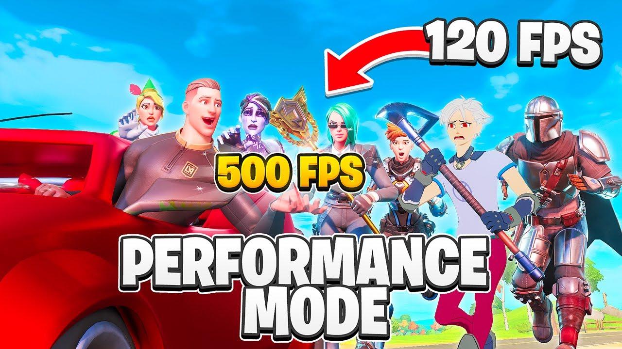 Should You Be Using PERFORMANCE MODE In Fortnite - ULTIMATE Fortnite FPS Boost thumbnail