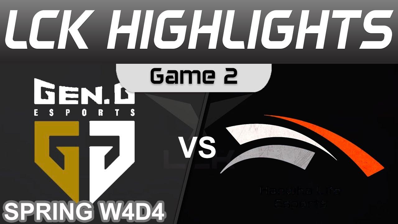 GEN vs HLE Highlights Game 2 LCK Spring Season 2024 Gen G vs Hanwha Life by Onivia thumbnail