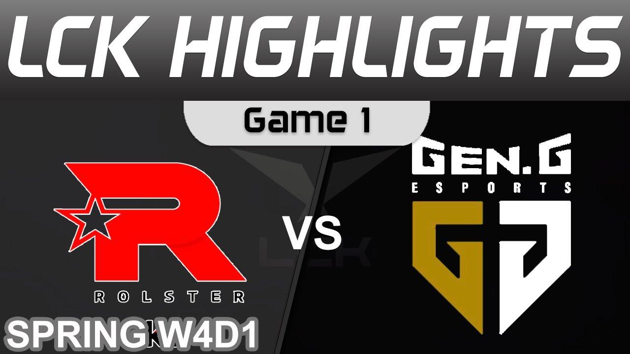 KT vs GEN Highlights Game 1 LCK Spring Season 2024 KT Rolster vs Gen G by Onivia thumbnail