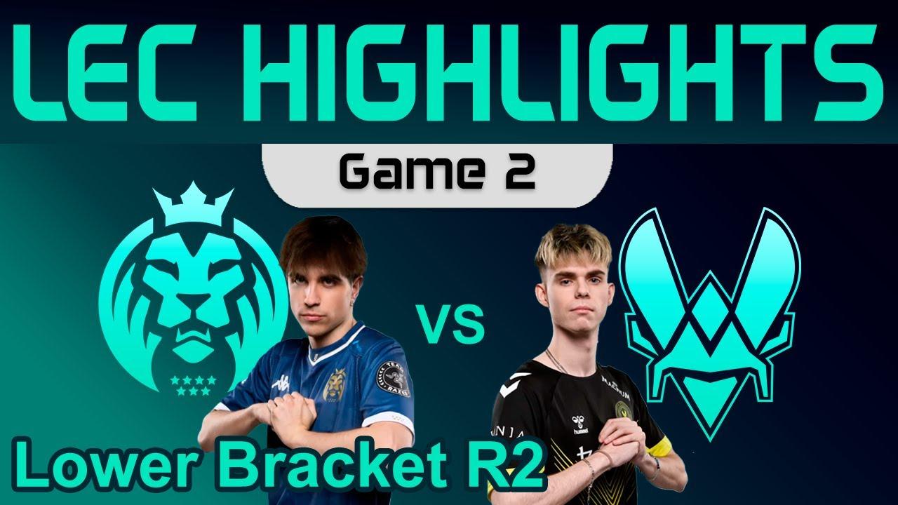 MDK vs VIT Game 2 Highlights LEC Winter 2024 Lower Bracket 2024 MAD Lions KOI vs Team Vitality thumbnail