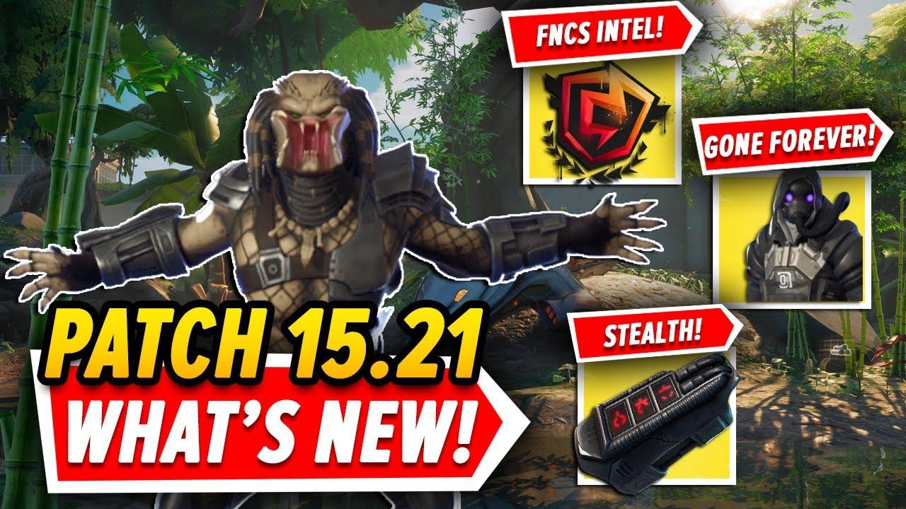 Fortnite Update 15.21: EVERYTHING You Need To Know In UNDER 5 MINUTES (Predator Boss, FNCS, Mythic) thumbnail