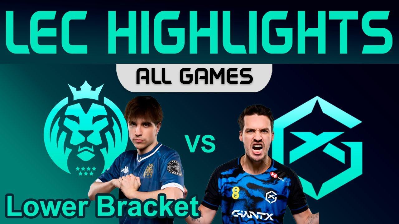 MDK vs GX ALL GAMES Highlights LEC Winter Playoffs Round 2024 MAD Lions KOI vs GIANTX by Onivia thumbnail