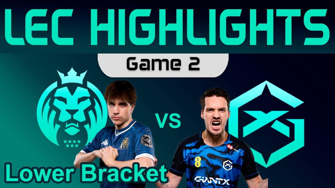 MDK vs GX Game 2 Highlights LEC Winter Playoffs Round 2024 MAD Lions KOI vs GIANTX by Onivia thumbnail