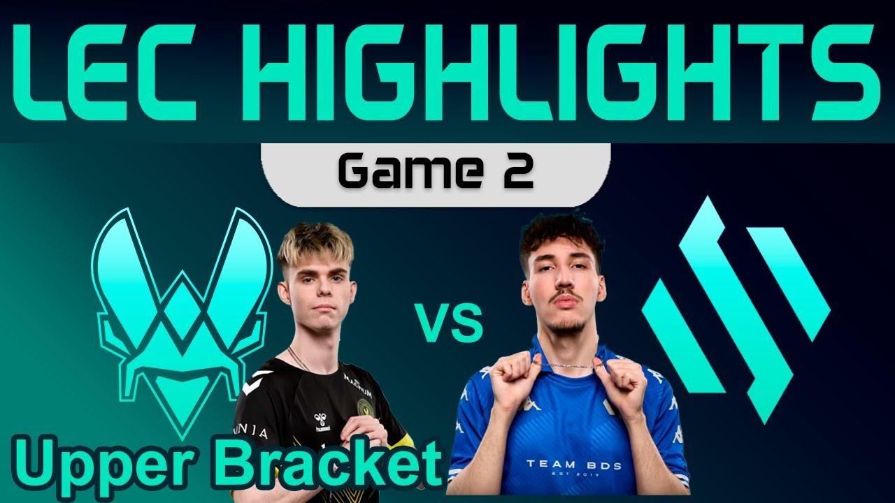 VIT vs BDS Game 2 Highlights LEC Winter Playoffs Round 2 2024 Team Vitality vs Team BDS by Onivia thumbnail