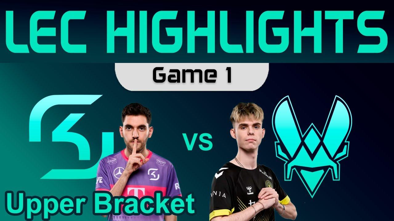 SK vs VIT Game 1 Highlights LEC Winter Playoffs Round 1 2024 SK Gaming vs Team Vitality by Onivia thumbnail