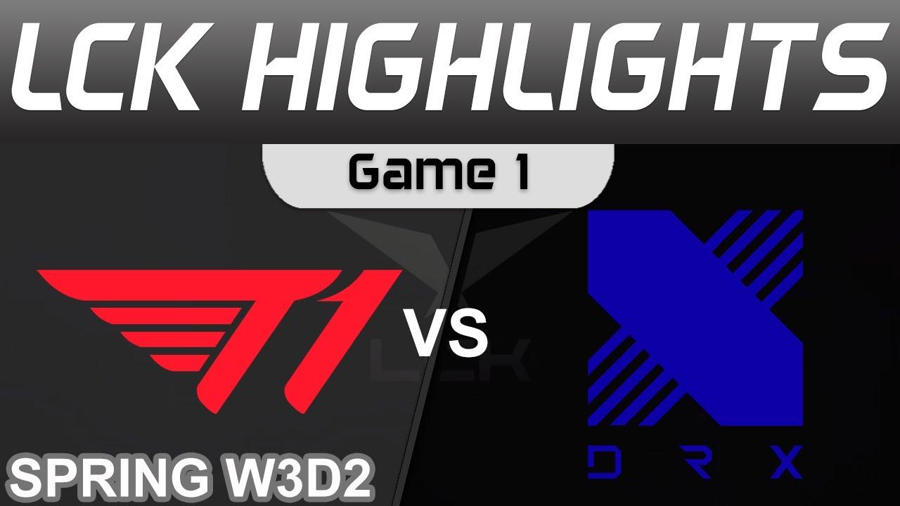 T1 vs DRX Highlights Game 1 LCK Spring Season 2024 T1 vs DRX by Onivia thumbnail