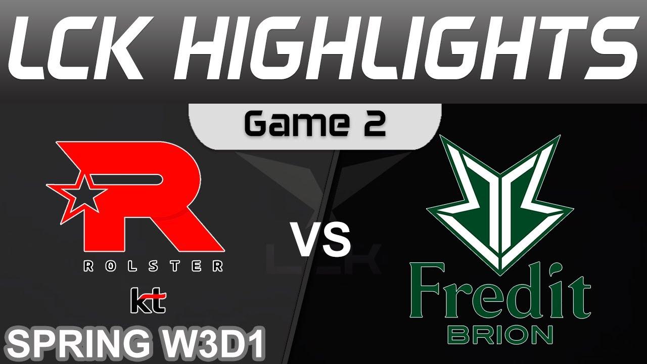 KT vs BRO Highlights Game 2 LCK Spring Season 2024 KT Rolster vs OK BRION by Onivia thumbnail