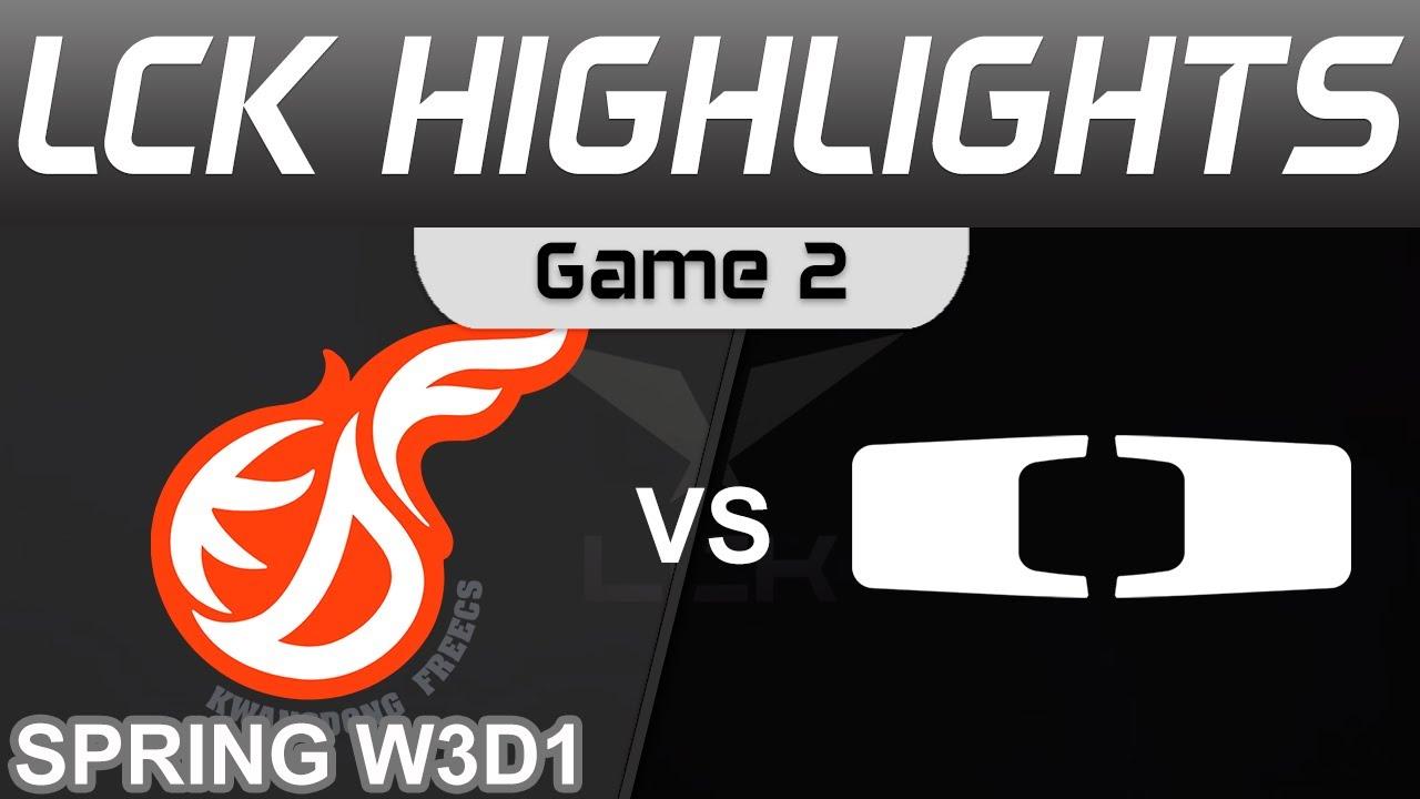 KDF vs DK Highlights Game 2 LCK Spring Season 2024 Kwangdong Freecs vs Dplus KIA by Onivia thumbnail