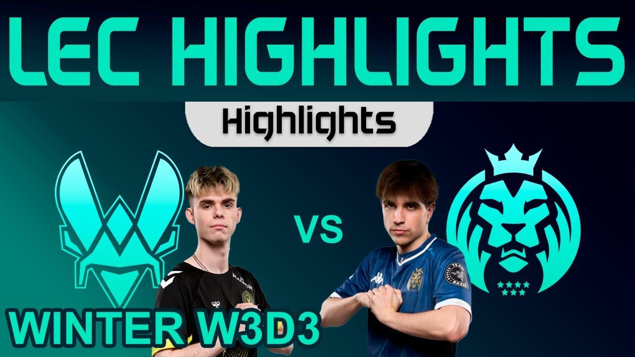 VIT vs MAD Highlights LEC Winter Season 2024 W3D3 Team Vitality vs MAD Lions KOI by Onivia thumbnail