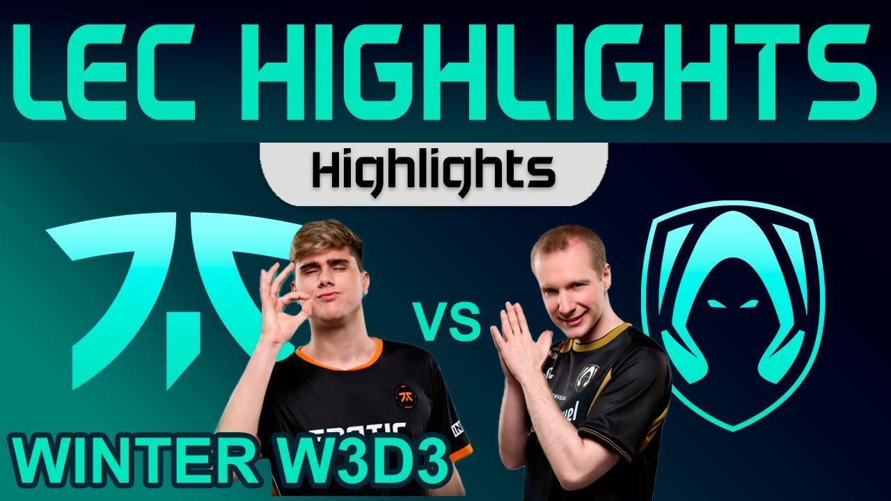 FNC vs TH Highlights LEC Winter Season 2024 W3D3 Fnatic vs Team Heretics by Onivia thumbnail