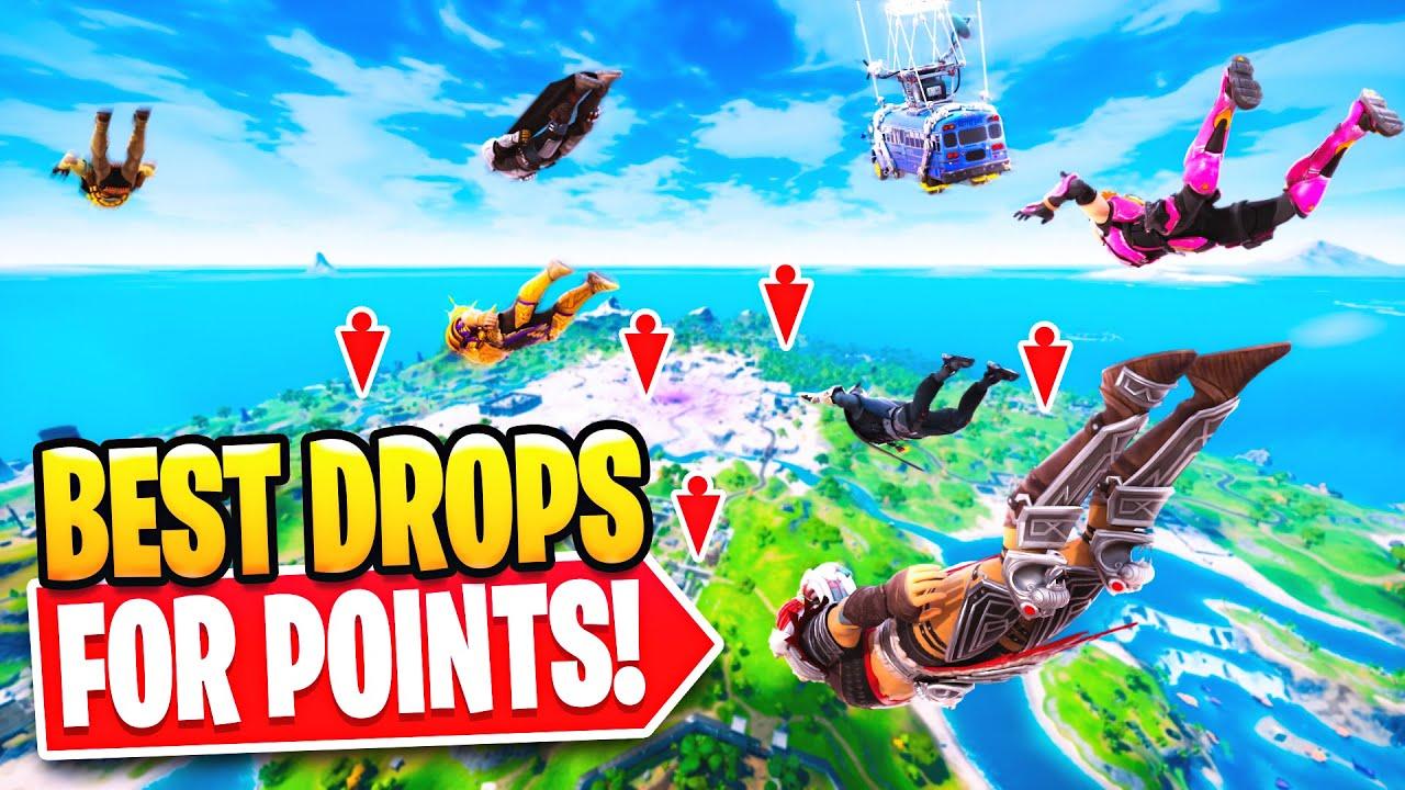 Top 5 Landing Spots For Arena & Tournaments! - Fortnite Season 5 Tips & Tricks thumbnail