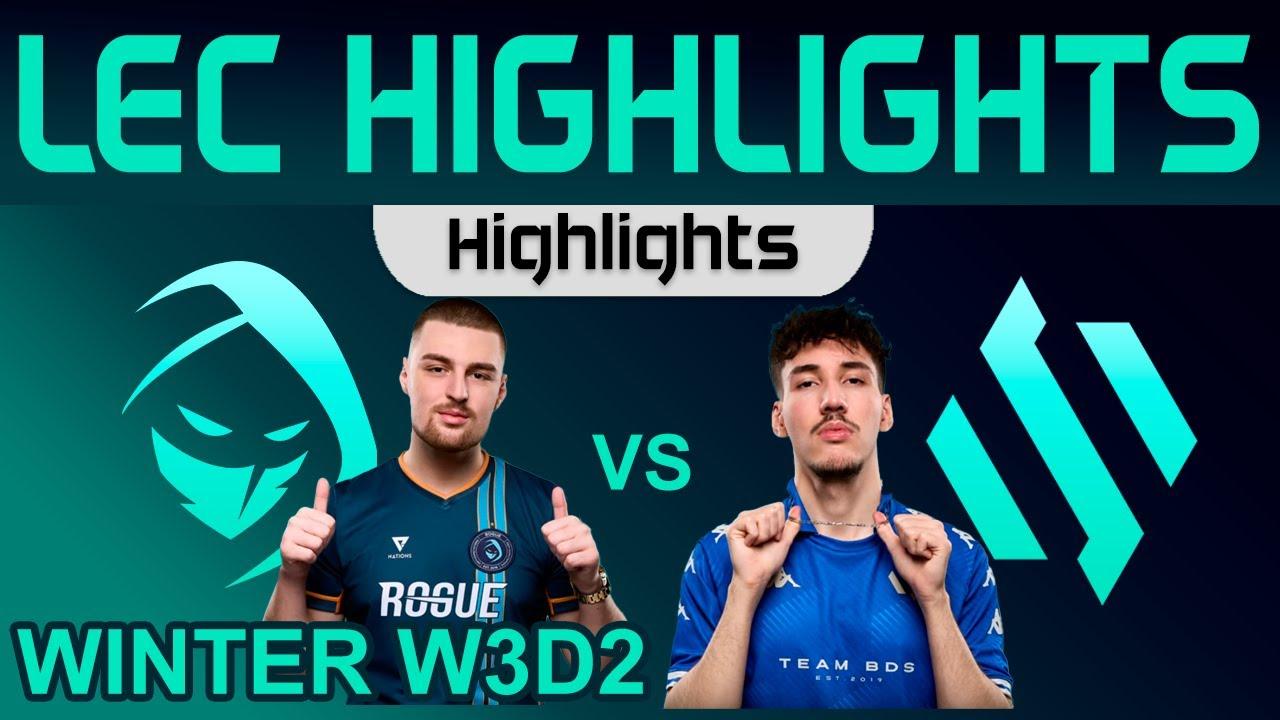 RGE vs BDS Highlights LEC Winter Season 2024 W3D2 Rogue vs Team BDS by Onivia thumbnail