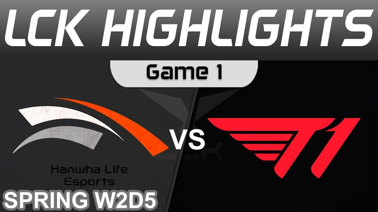 HLE vs T1 Highlights Game 1 LCK Spring Season 2024 Hanwha Life vs T1 by Onivia thumbnail