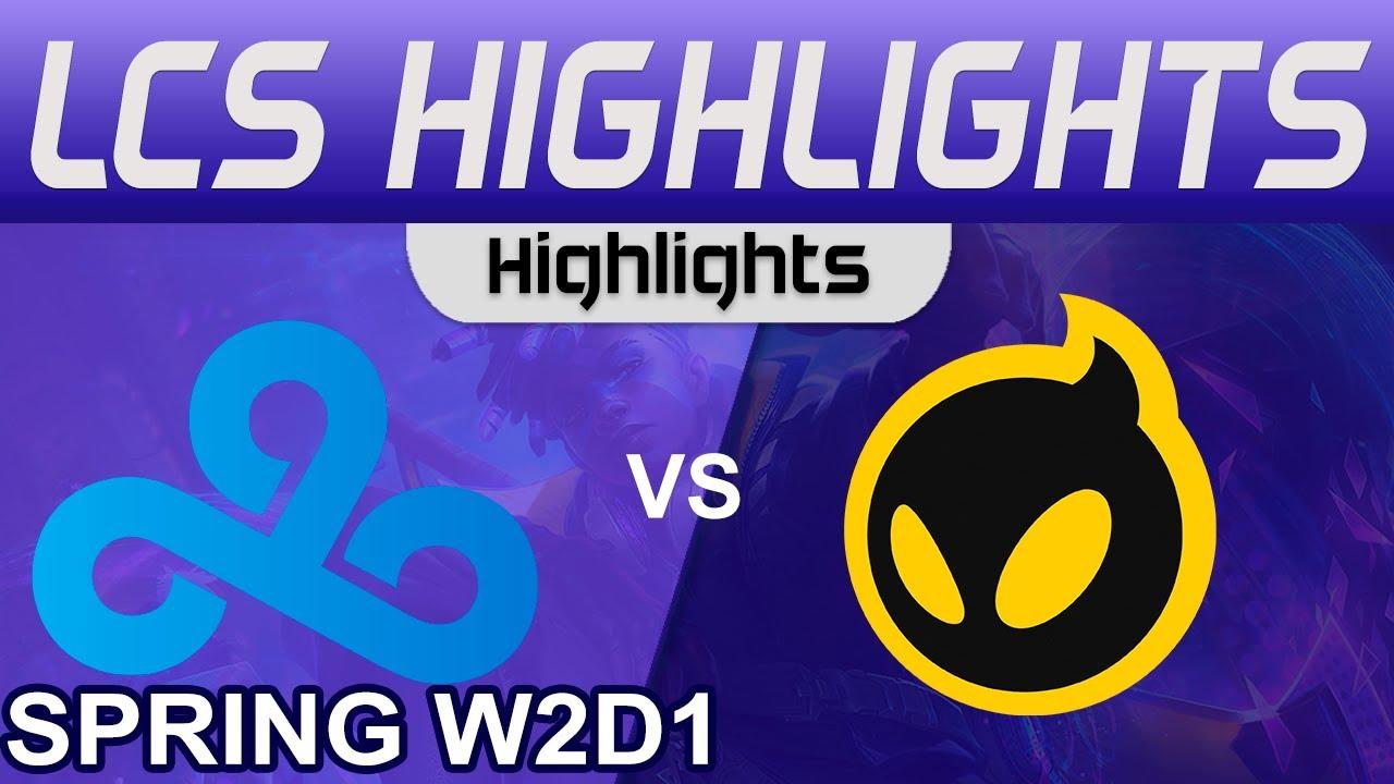 C9 vs DIG Highlights LCS Spring Season 2024 W2D1 Cloud9 vs Dignitas by Onivia thumbnail