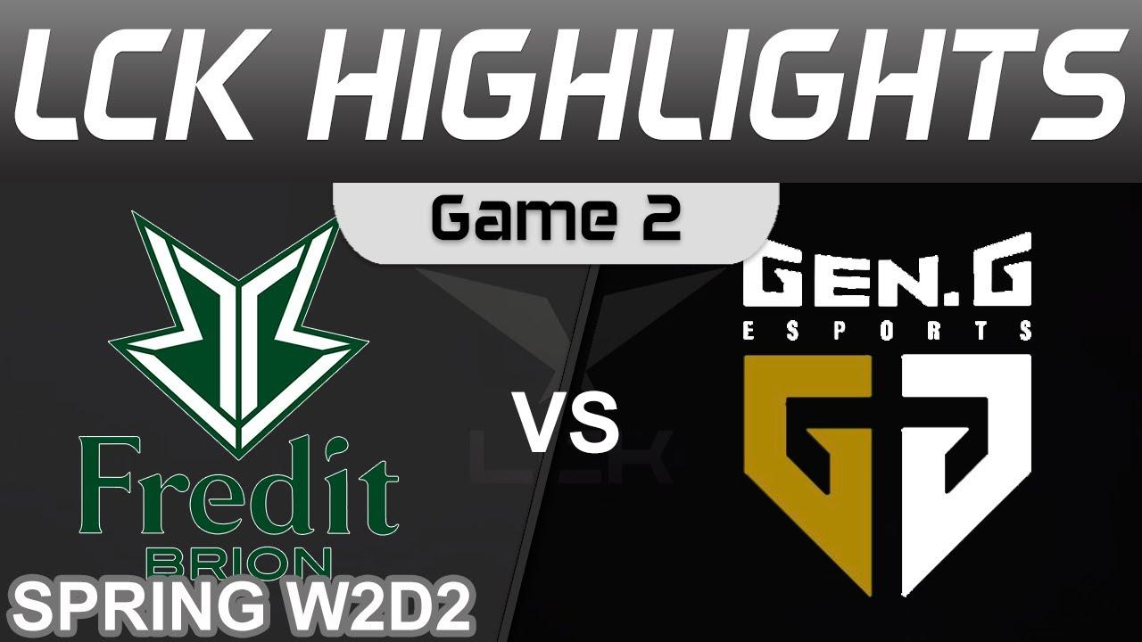 BRO vs GENG Highlights Game 2 LCK Spring Season 2024 OK BRION vs Gen G by Onivia thumbnail