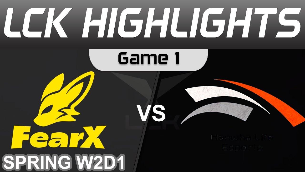 FOX vs HLE Highlights Game 1 LCK Spring Season 2024 FearX vs Hanwha Life by Onivia thumbnail