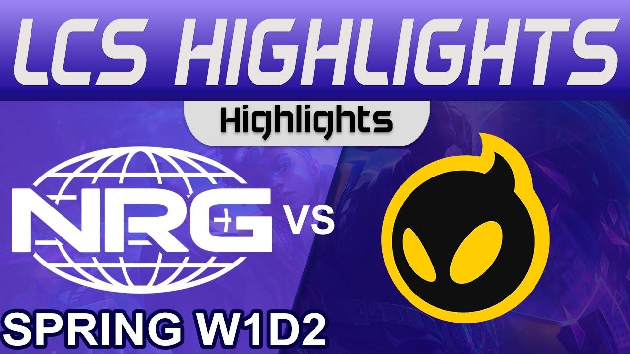 NRG vs DIG Highlights LCS Spring Season 2024 W1D2 NRG vs Dignitas by Onivia thumbnail