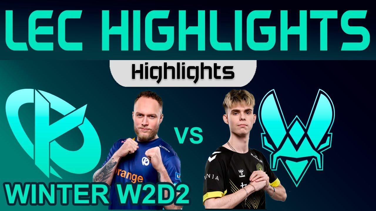 KC vs VIT Highlights LEC Winter Season 2024 W2D2 Karmine Corp vs Team Vitality by Onivia thumbnail