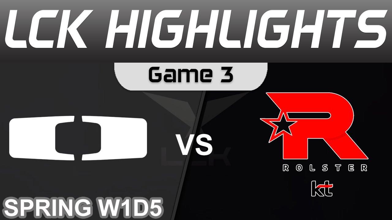 DK vs KT Highlights Game 3 LCK Spring Season 2024 Dplus KIA vs KT Rolster by Onivia thumbnail