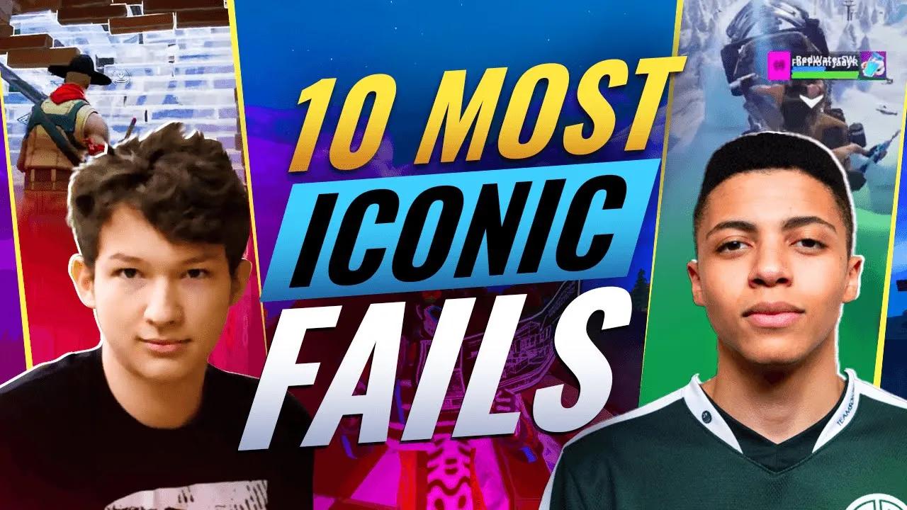 10 Most INSANE FAILS In Worlds History - Fortnite Battle Royale Esports thumbnail