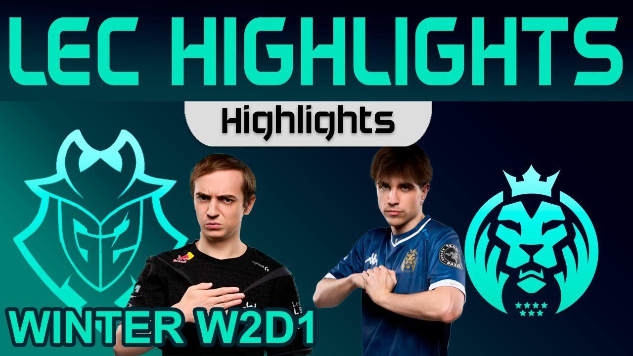 G2 vs MDK Highlights LEC Winter Season 2024 W2D1 G2 Esports vs MAD Lions KOI by Onivia thumbnail