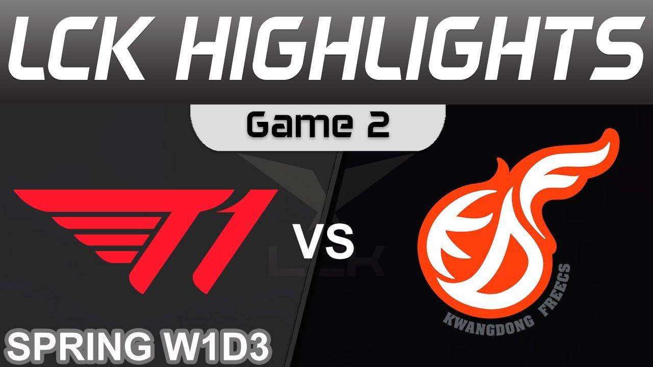 T1 vs KDF Highlights Game 2 LCK Spring Season 2024 T1 vs Kwangdong Freecs by Onivia thumbnail