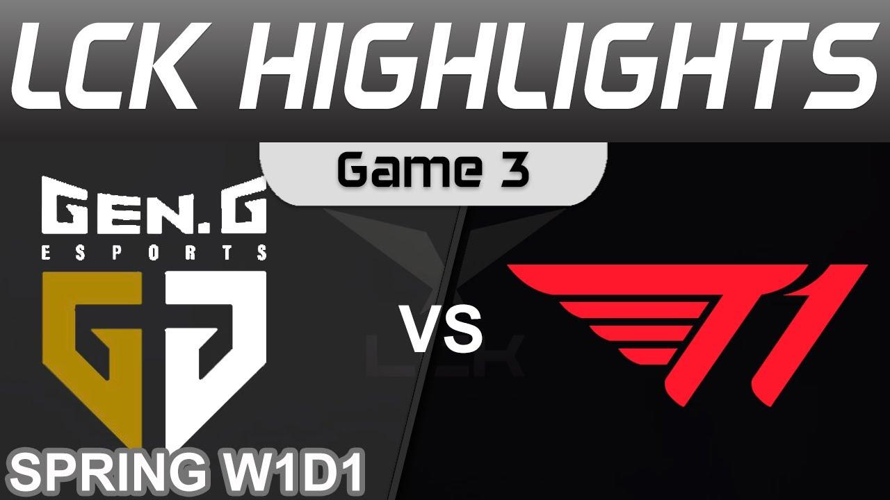 GEN vs T1 Highlights Game 3 LCK Spring Season 2024 Gen G vs T1 by Onivia thumbnail