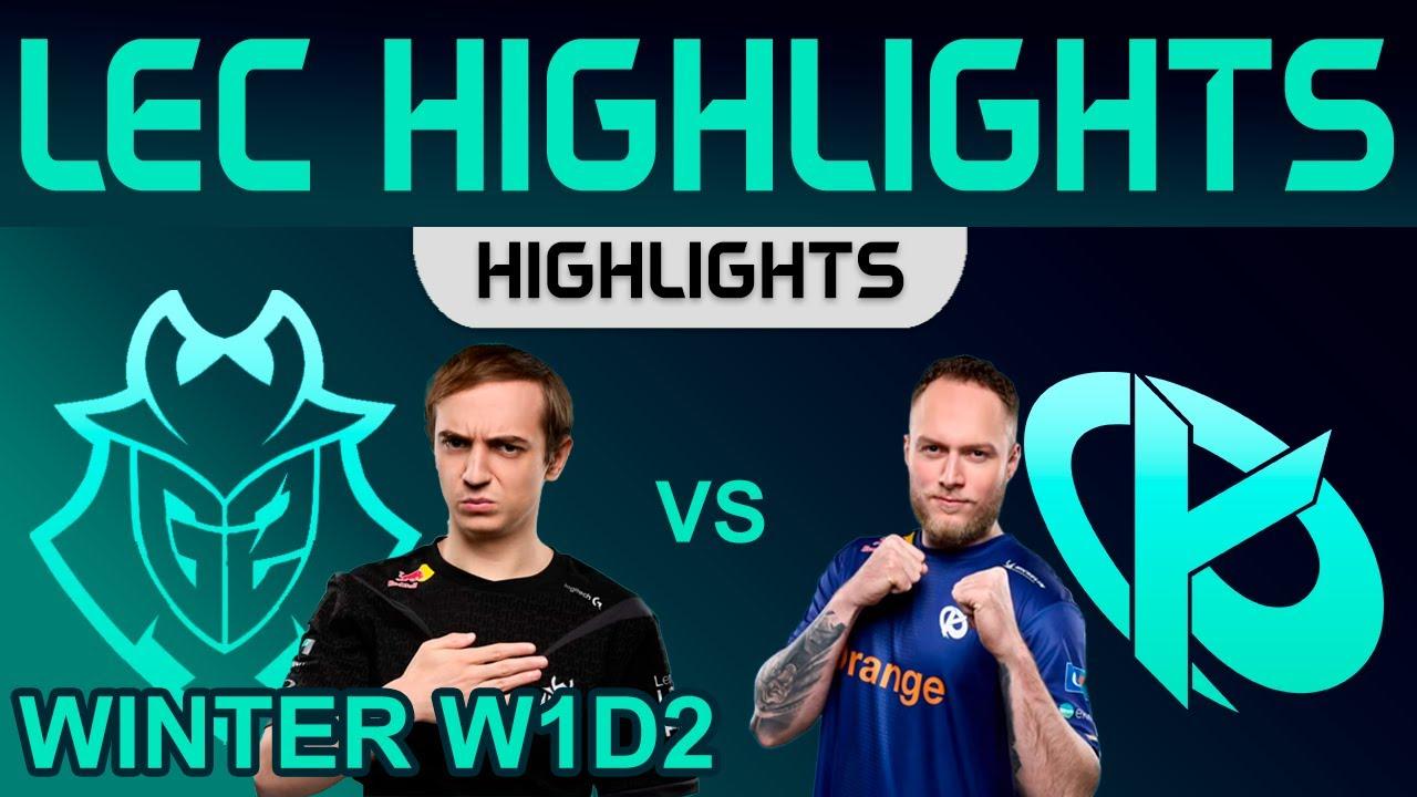 G2 vs KC Highlights LEC Winter Season 2024 W1D2 G2 Esports vs Karmine Corp by Onivia thumbnail