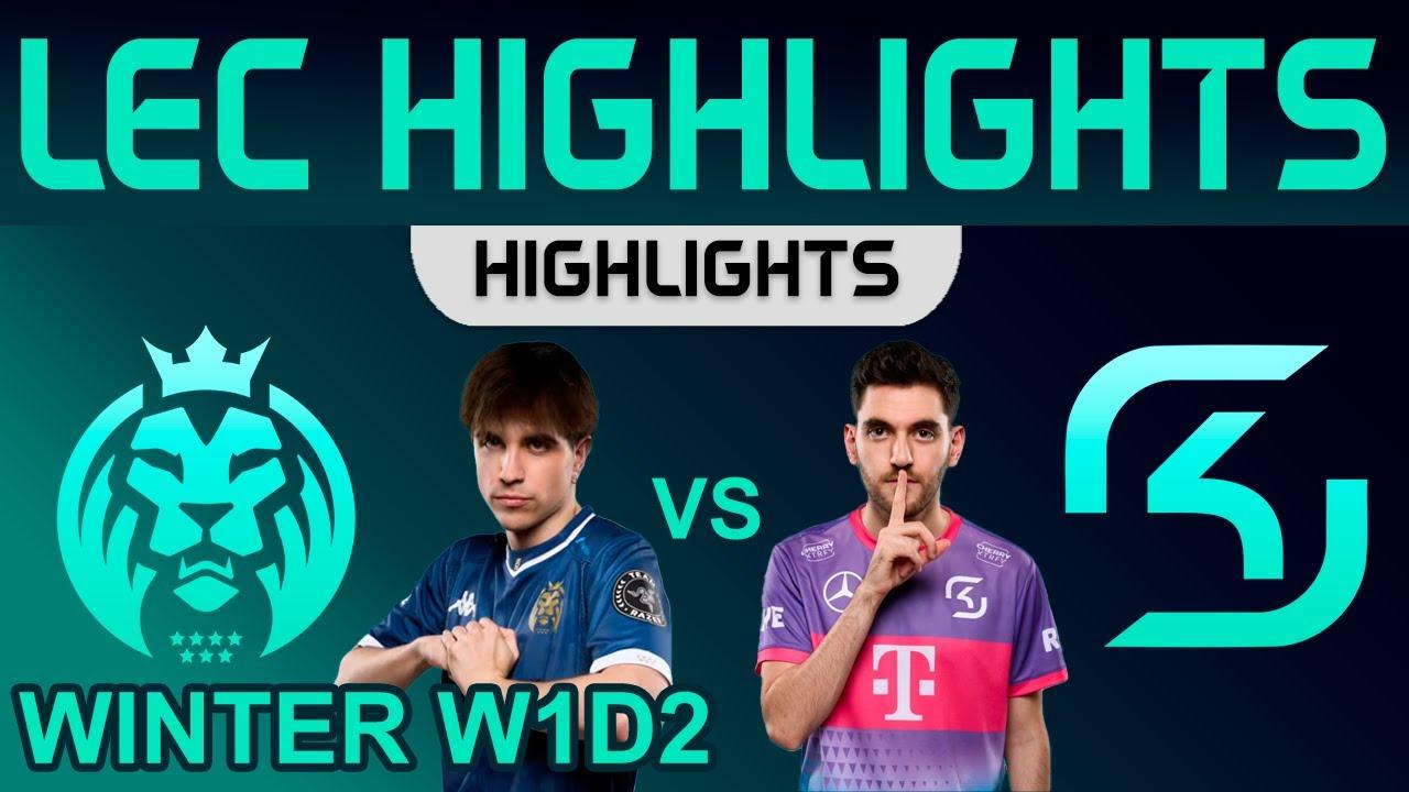 MDK vs SK Highlights LEC Winter Season 2024 W1D2 MAD Lions KOI vs SK Gaming by Onivia thumbnail