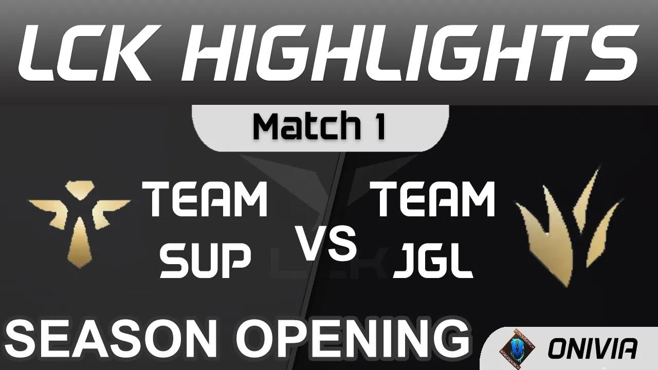 LCK  SUP vs JGL Season Opening 2024 Match 1 thumbnail