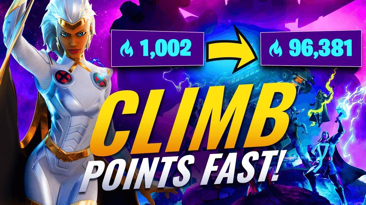 How To Reach CHAMPIONS League INSANELY Fast in Fortnite Season 4! - Tips & Tricks thumbnail