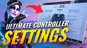 NEW ULTIMATE Controller Sensitivity & Settings in Season 3! - Fortnite Tips & Tricks thumbnail