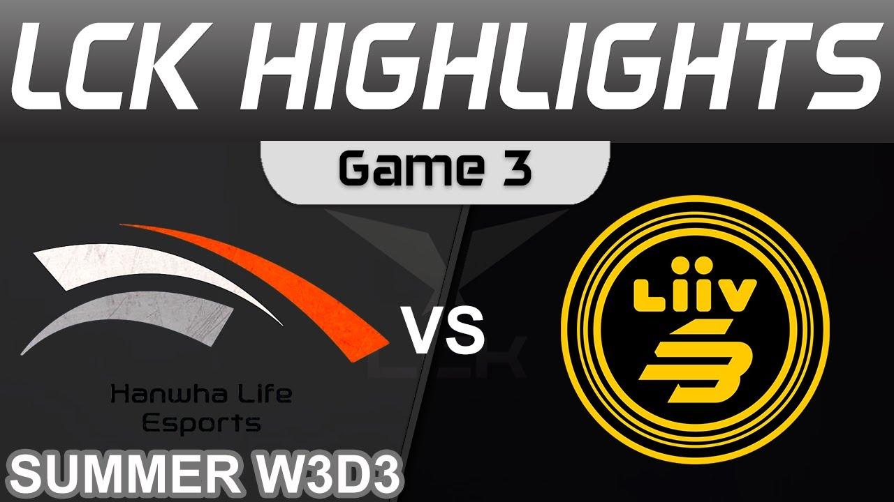 HLE vs LSB Highlights Game 3 LCK Summer Season 2023 W3D3 Hanwha Life Esports vs Liiv SANDBOX thumbnail