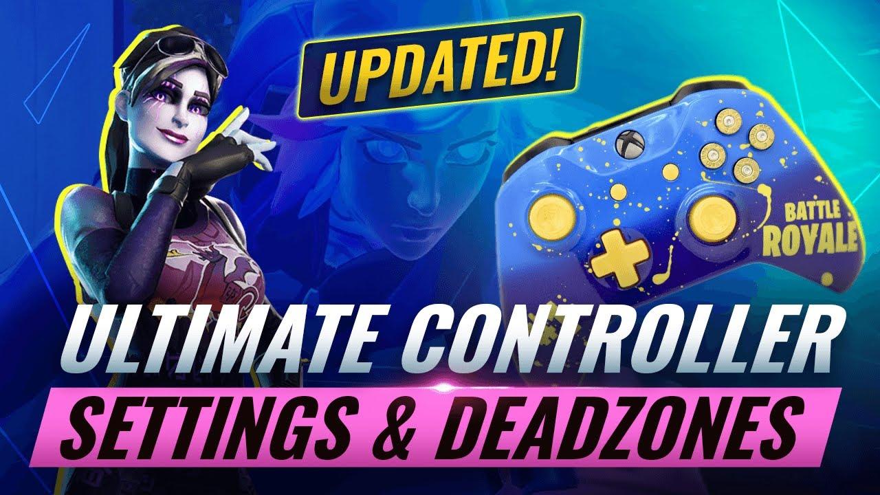 NEW PRO Controller Sensitivity & Settings Guide for Fortnite Chapter 2 Season 2 thumbnail