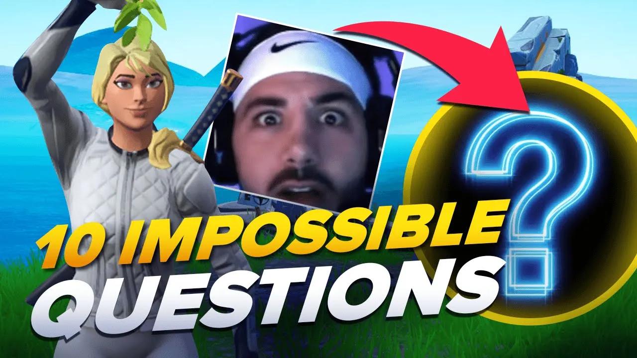 10 INCREDIBLY *TOUGH* Questions ONLY OG's Can Answer! - Fortnite Battle Royale thumbnail