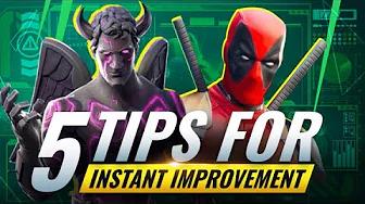 INSTANTLY Improve Your SKILLS By Following These 5 Steps - Fortnite Chapter 2 Season 2 thumbnail