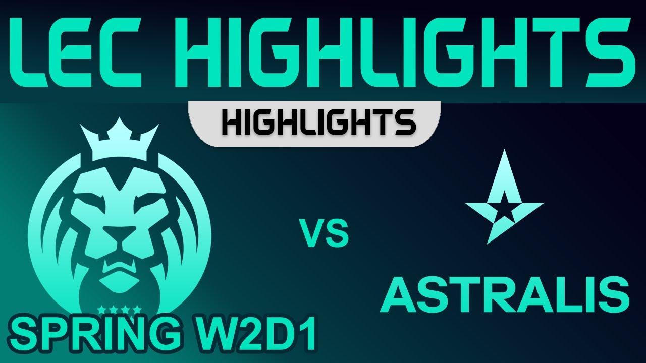 MAD vs AST Highlights LEC Spring Season 2023 W2D1 MAD Lions vs Astralis by Onivia thumbnail