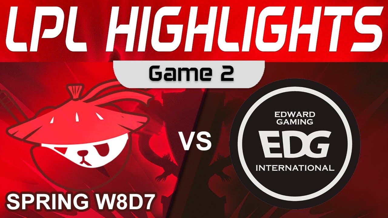 AL vs EDG Highlights Game 2 LPL Spring Season 2023 W8D7 Anyone's Legend vs EDward Gaming by Onivia thumbnail