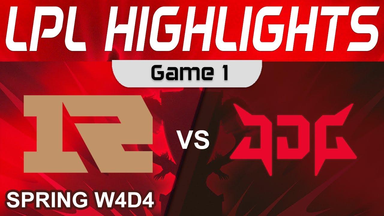 RNG vs JDG Highlights Game 1 LPL Spring Season 2023 W4D4 Royal Never Give Up vs JD Gaming by Onivia thumbnail