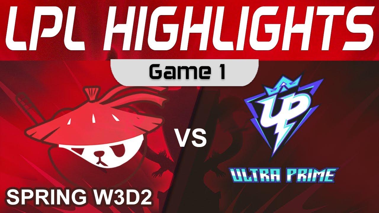 AL vs UP Highlights Game 1 LPL Spring Season 2023 W3D2 Anyone's Legend vs Ultra Prime by Onivia thumbnail