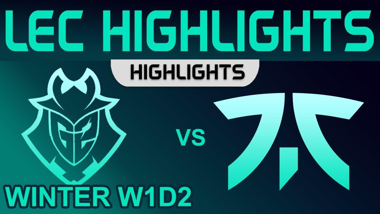 G2 vs FNC Highlights LEC Winter Season 2023 W1D2 G2 Esports vs Fnatic by Onivia thumbnail