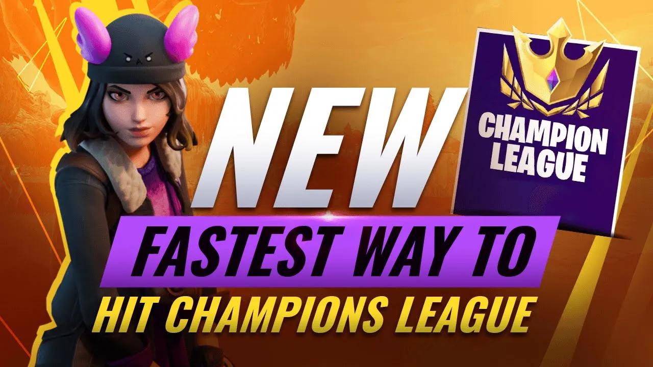 HOW To Hit Champions League INSANELY Fast in Fortnite Season 2 thumbnail