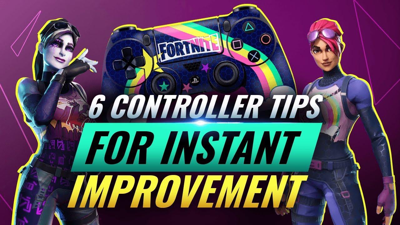 6 GAME CHANGING Tips For Controller Players! - Fortnite Battle Royale thumbnail