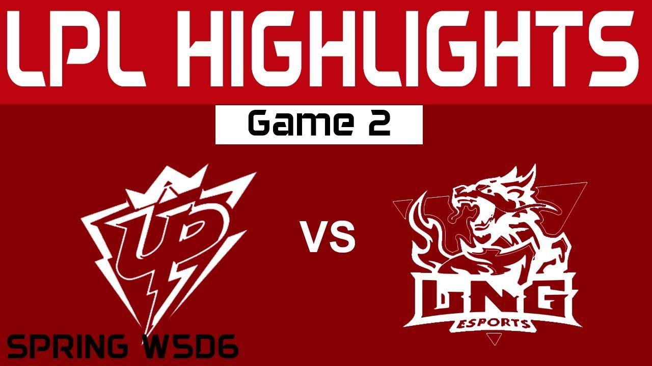 UP vs LNG Highlights Game 2 LPL Spring Split 2024 Ultra Prime vs LNG Esports by Onivia thumbnail