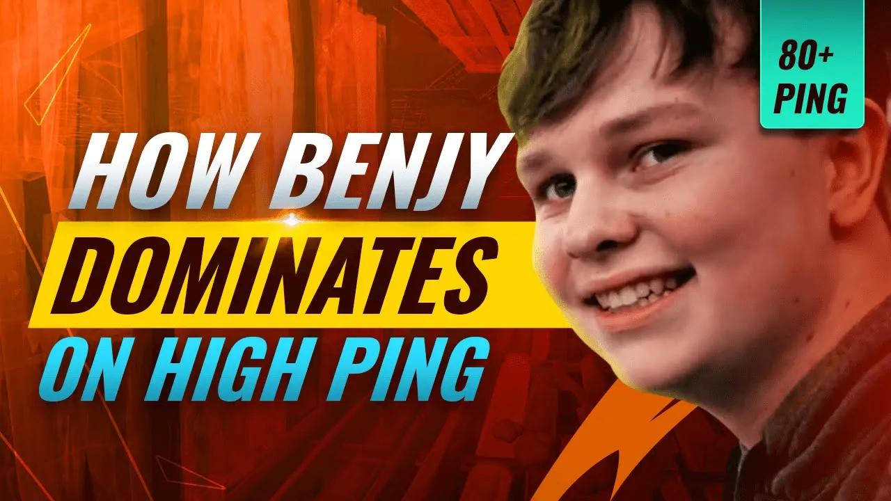 How BenjyFishy DESTROYS on High Ping + Tips To Play On High Ping (Fortnite Battle Royale) thumbnail