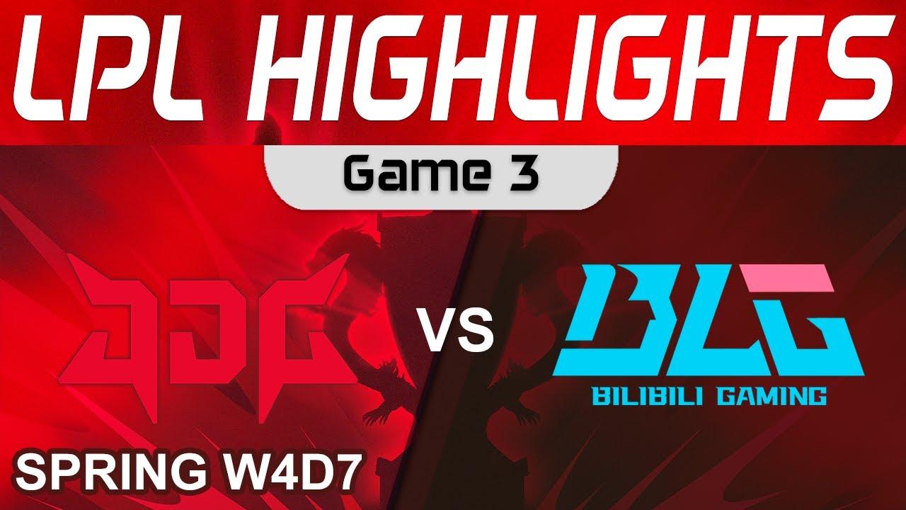 JDG vs BLG Highlights Game 3 LPL Spring Split 2024 JD Gaming vs Bilibili Gaming by Onivia thumbnail